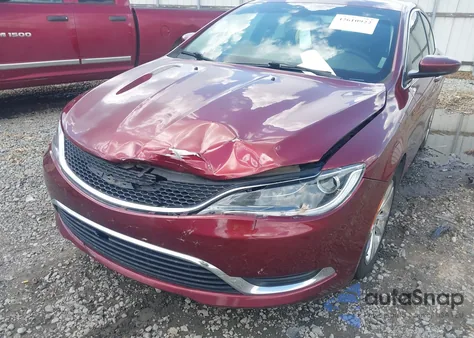 2015 Chrysler 200 Limited из США, поврежденный, VIN 1C3CCCAB8FN718675